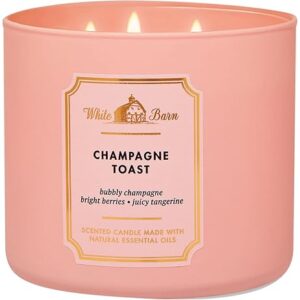 champagne toast candle