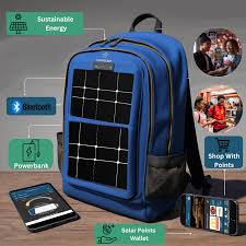 Solar-Powered Smart Backpack: The Future of On-the-Go Charging